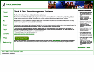 mentor.trackcentral.net screenshot