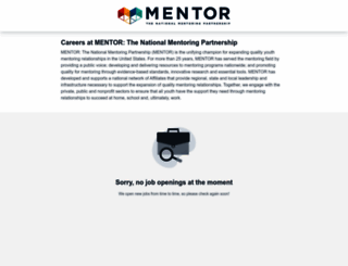 mentoring.workable.com screenshot
