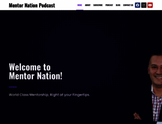 mentornationpodcast.com screenshot