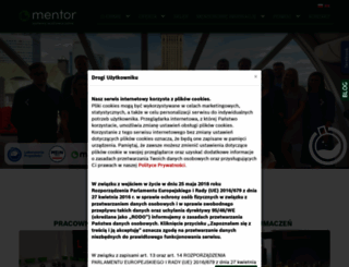 mentorpolska.pl screenshot
