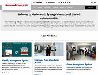 mentorworldgroup.com screenshot