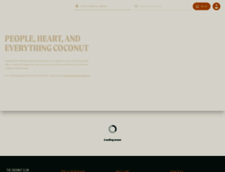 menu.thecoconutclub.sg screenshot