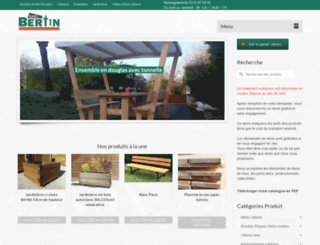 menuiserie-bertin.com screenshot