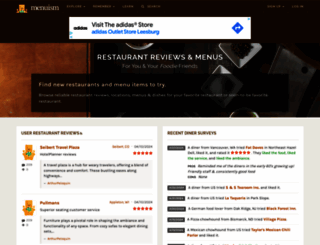 menuism.com screenshot