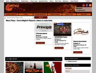 menupizza.it screenshot
