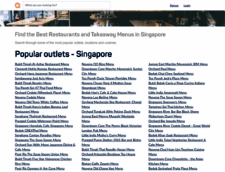 menus.sg screenshot