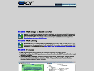 meocr.com screenshot