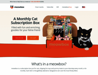 meowbox.com screenshot