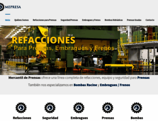mepresa.com.mx screenshot