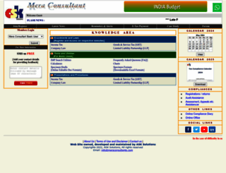 meraconsultant.in screenshot