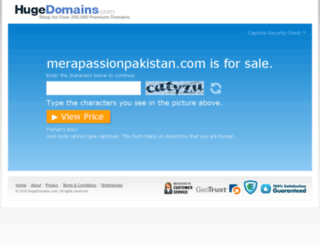 merapassionpakistan.com screenshot