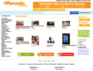 mercado.com.bo screenshot