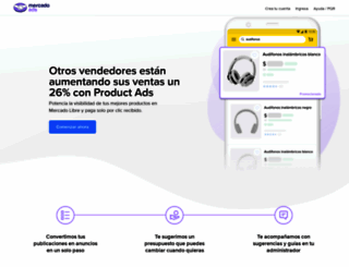mercadoclics.mercadolibre.com.co screenshot