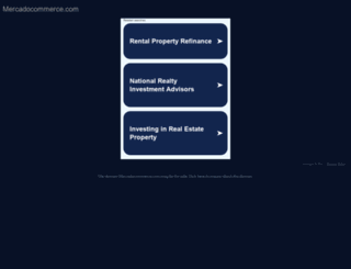 mercadocommerce.com screenshot