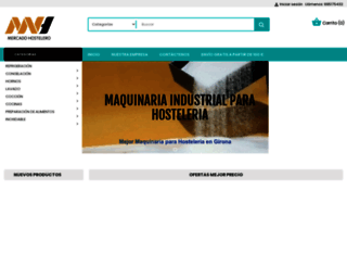 mercadohostelero.com screenshot