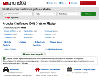 mercanuncios.com.mx screenshot