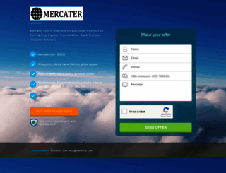 mercater.com screenshot