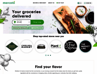 mercato.com screenshot