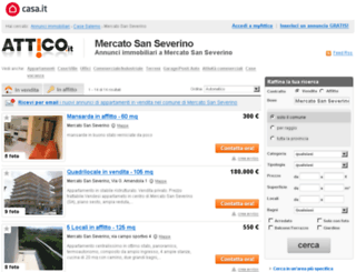 mercatosanseverino.attico.it screenshot
