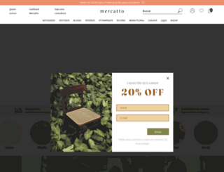 mercatto.com.br screenshot