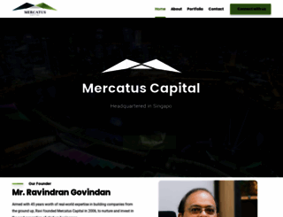 mercatus-capital.com screenshot