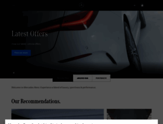 mercedes-benz.co.za screenshot