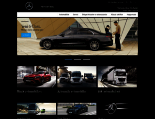 mercedes-benz.com.az screenshot