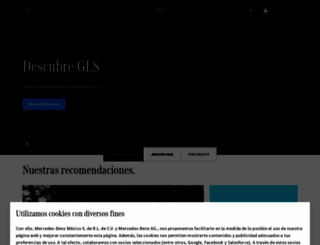 mercedes-benz.com.mx screenshot