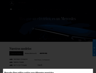 mercedes-benz.com.pe screenshot