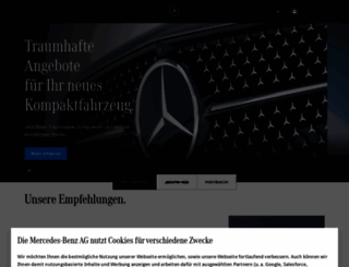 mercedes-benz.de screenshot