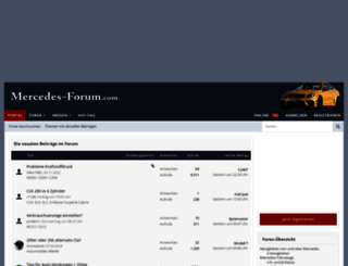 mercedes-forum.com screenshot