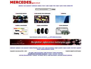 mercedes.auto.com.pl screenshot
