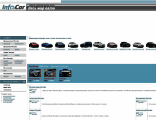 mercedes.infocar.com.ua screenshot