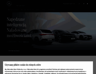 mercedes.pl screenshot