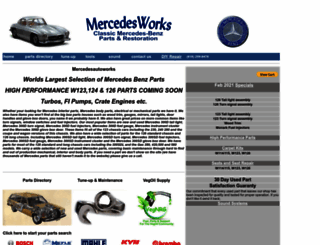 mercedesautoworks.com screenshot