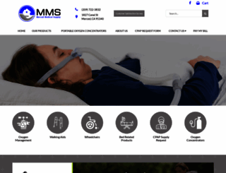mercedmedsupply.com screenshot