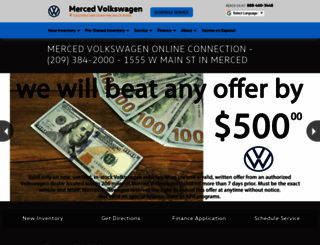 mercedvw.com screenshot