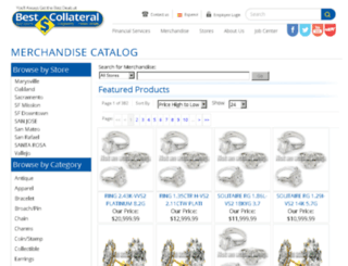 merchandise.bestcollateral.com screenshot