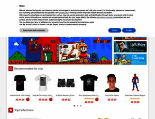 merchandisingplaza.com.au screenshot