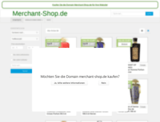 merchant-shop.de screenshot