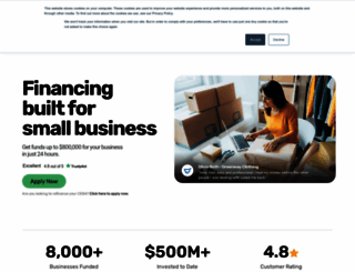 merchantadvance.com screenshot