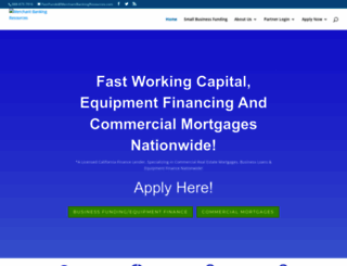 merchantbankingresources.com screenshot