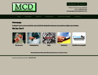 merchantcapitaldirect.com screenshot
