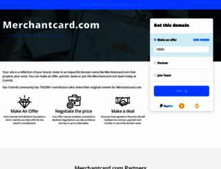 merchantcard.com screenshot