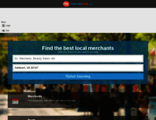 merchantcircle.com screenshot