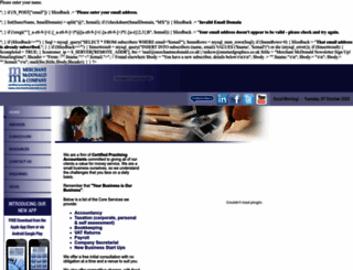 merchantmcdonald.co.uk screenshot