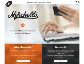 merchello.com screenshot