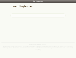 merchtopia.com screenshot