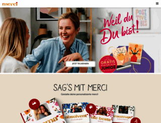 merci.de screenshot