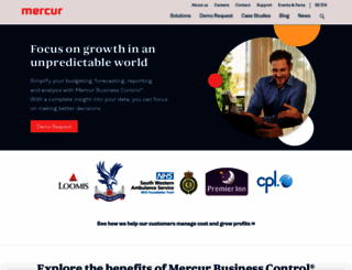 mercur.com screenshot